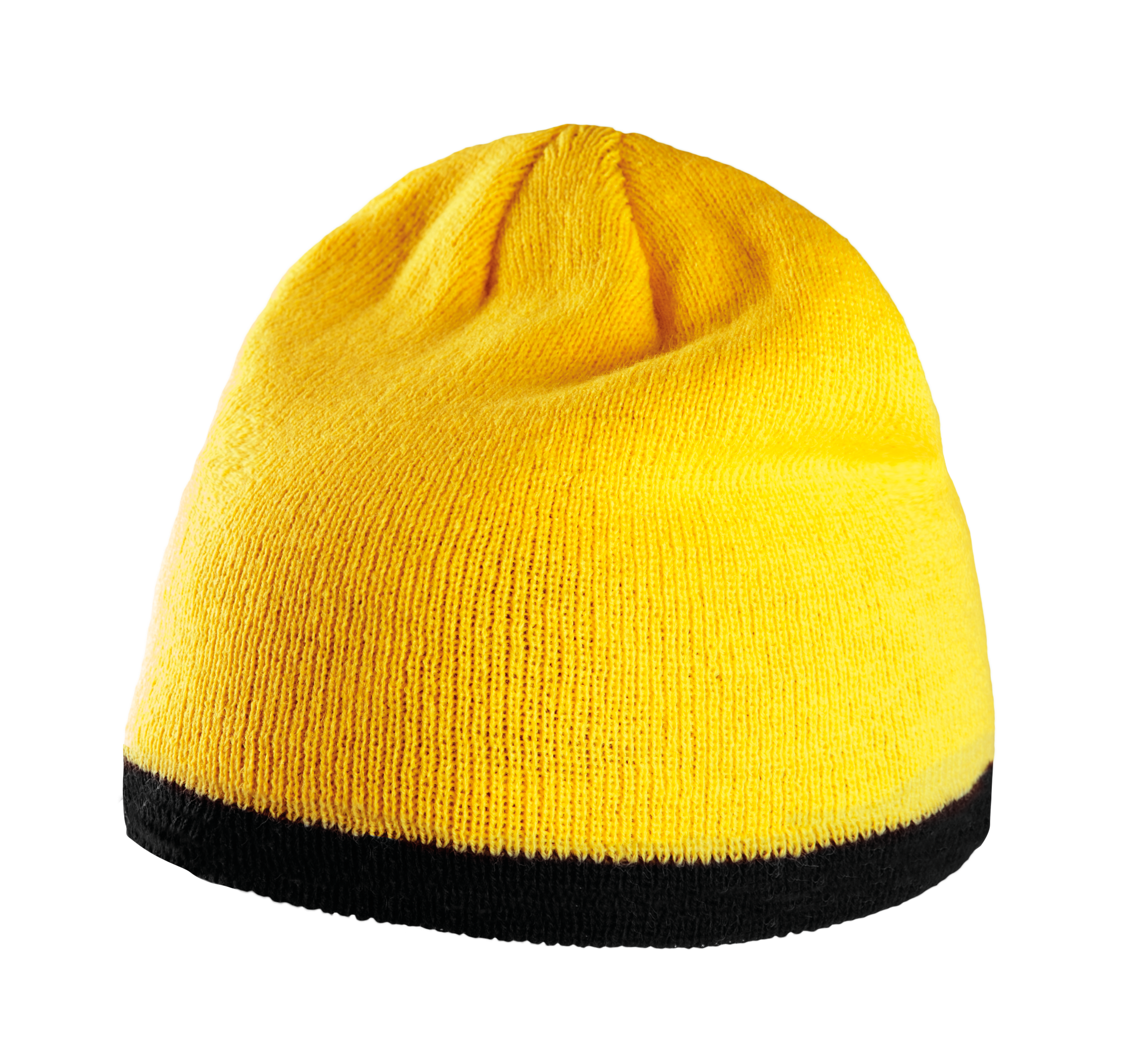 Beanie Mütze mit Kontrastrand