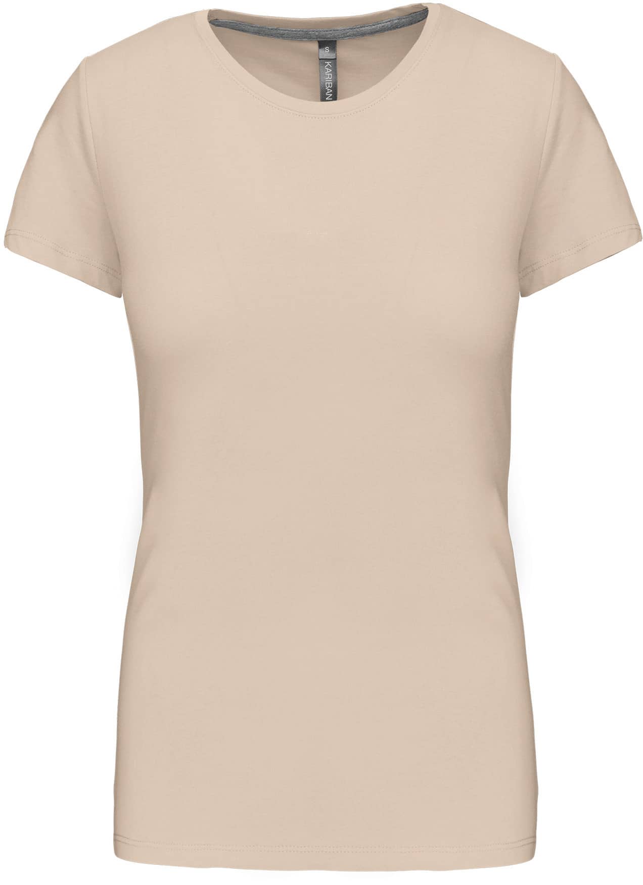 Ladies` Short-Sleeved Crew Neck T-Shirt