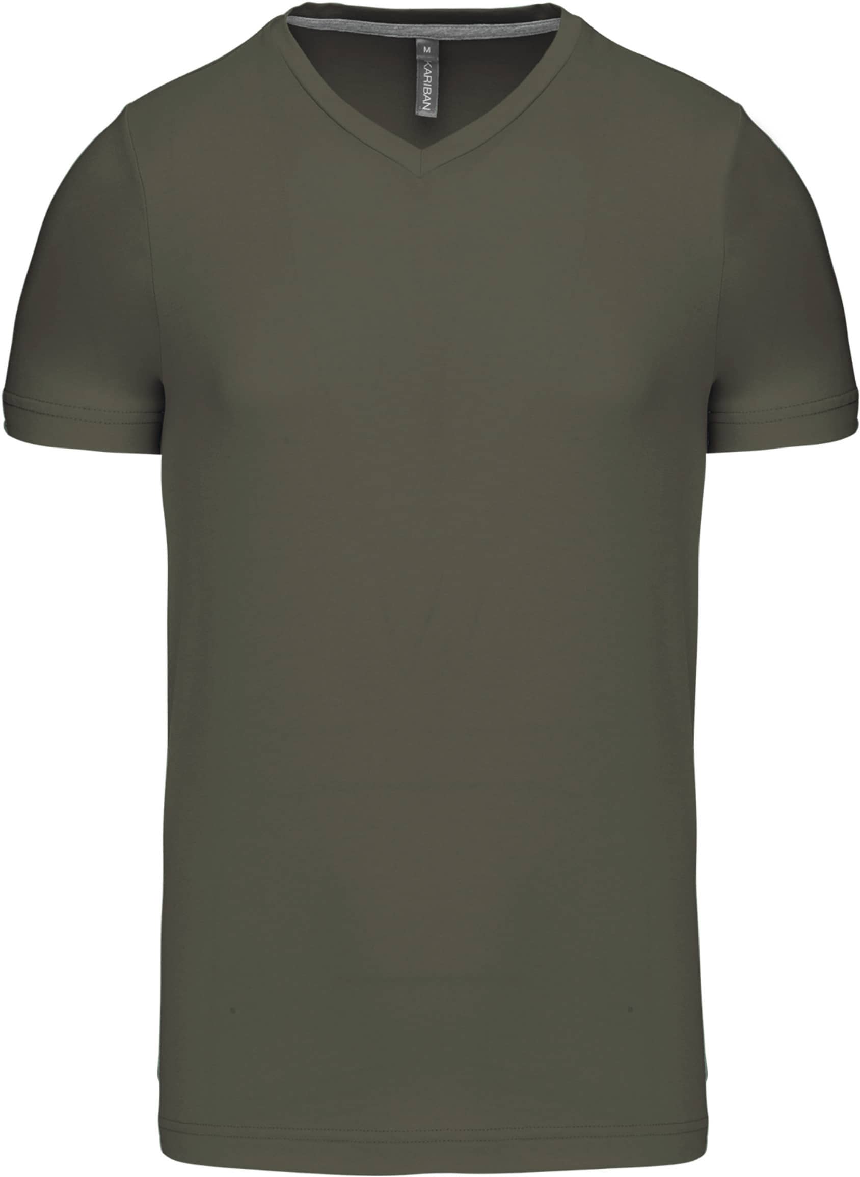 Men`s Short-sleeved V-Neck T-Shirt