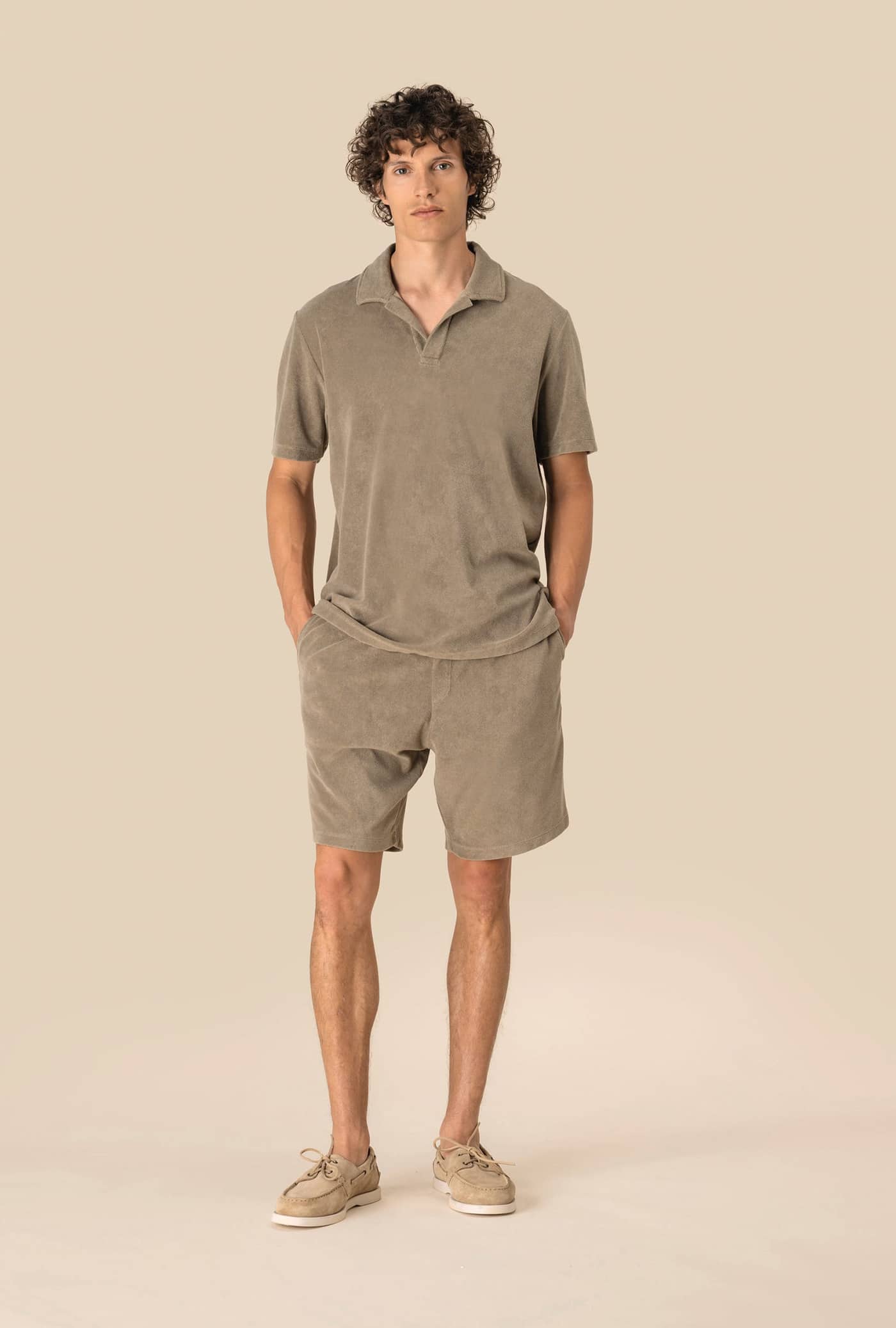 Umweltfreundliche Herrenshorts aus Frottee
