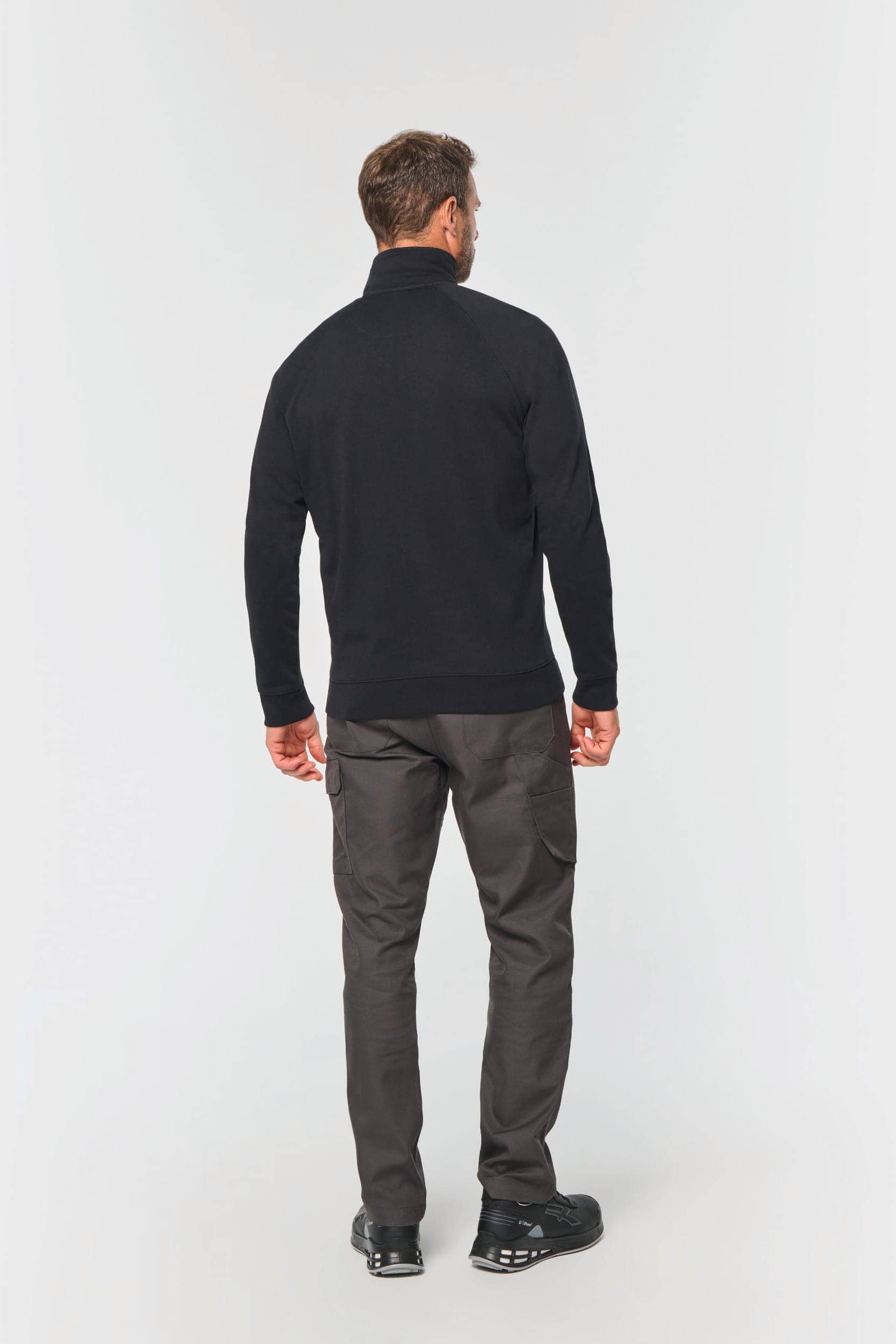 Unisex Jacke aus Baumwolle mit Raglanärmeln