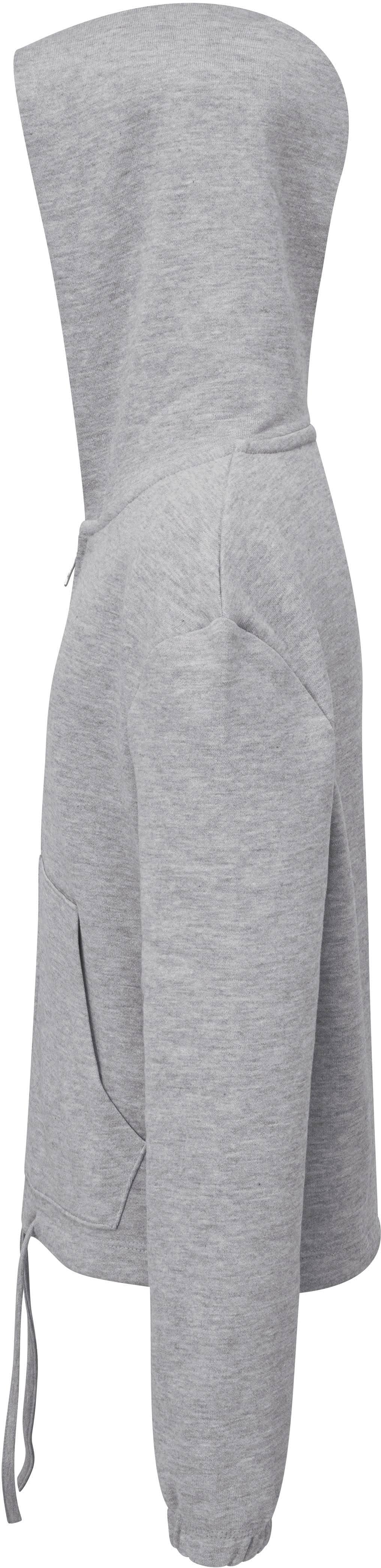 Kids Recycled Cropped Oversize Full-Zip Hoodie