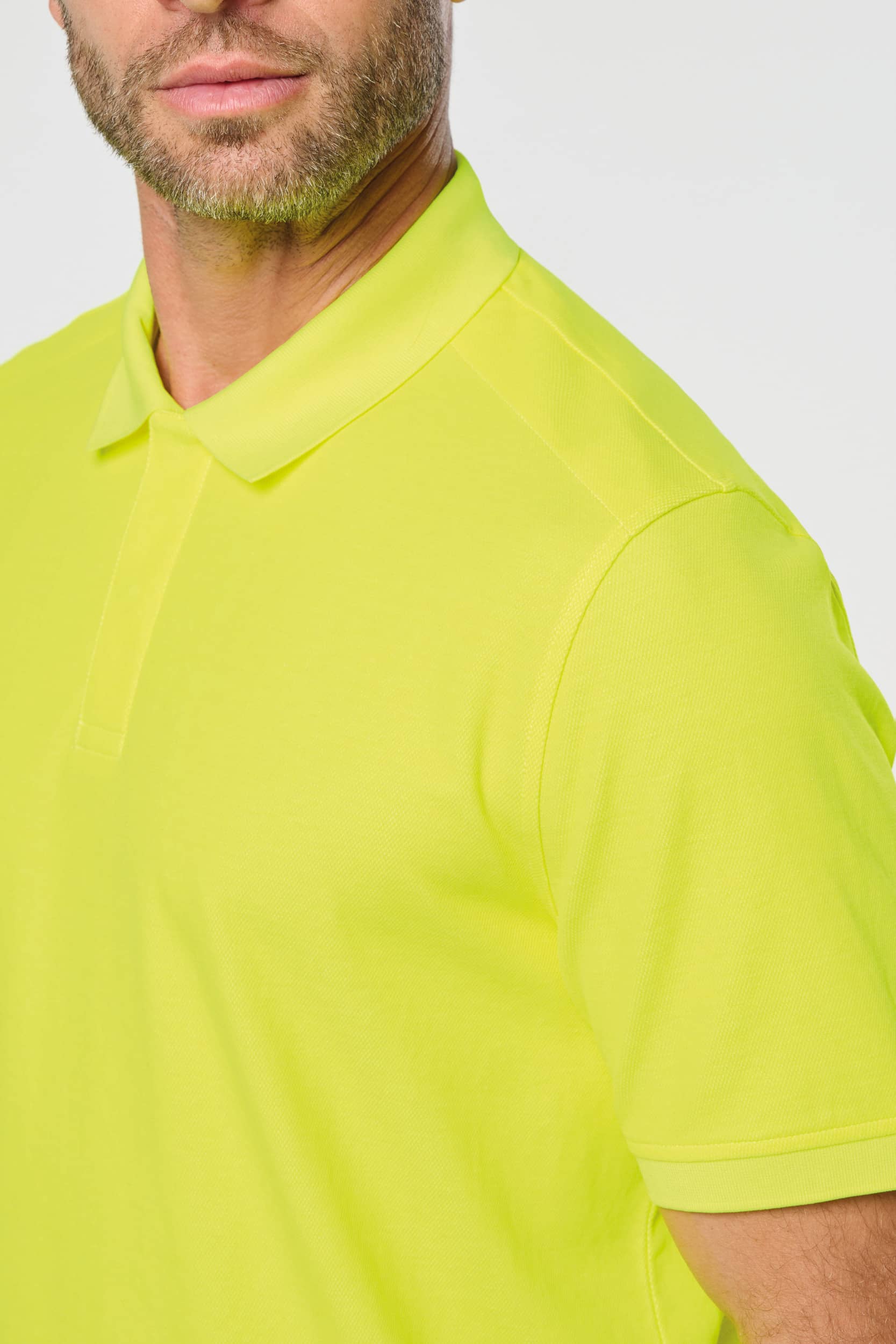 Umweltfreundliches Unisex-Polohemd aus Baumwolle/Polyester