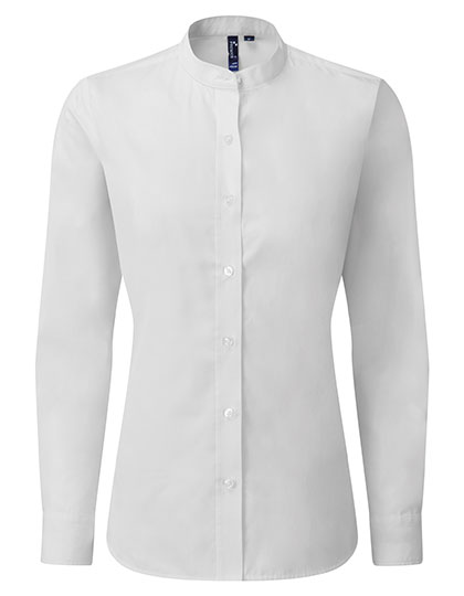 Women´s Banded Collar Grandad Shirt