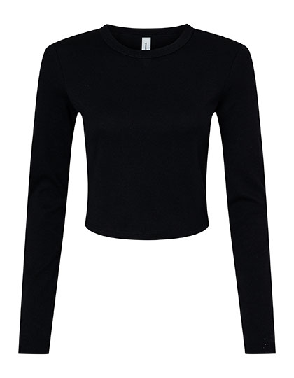 Women´s Micro Rib Long Sleeve Baby Tee