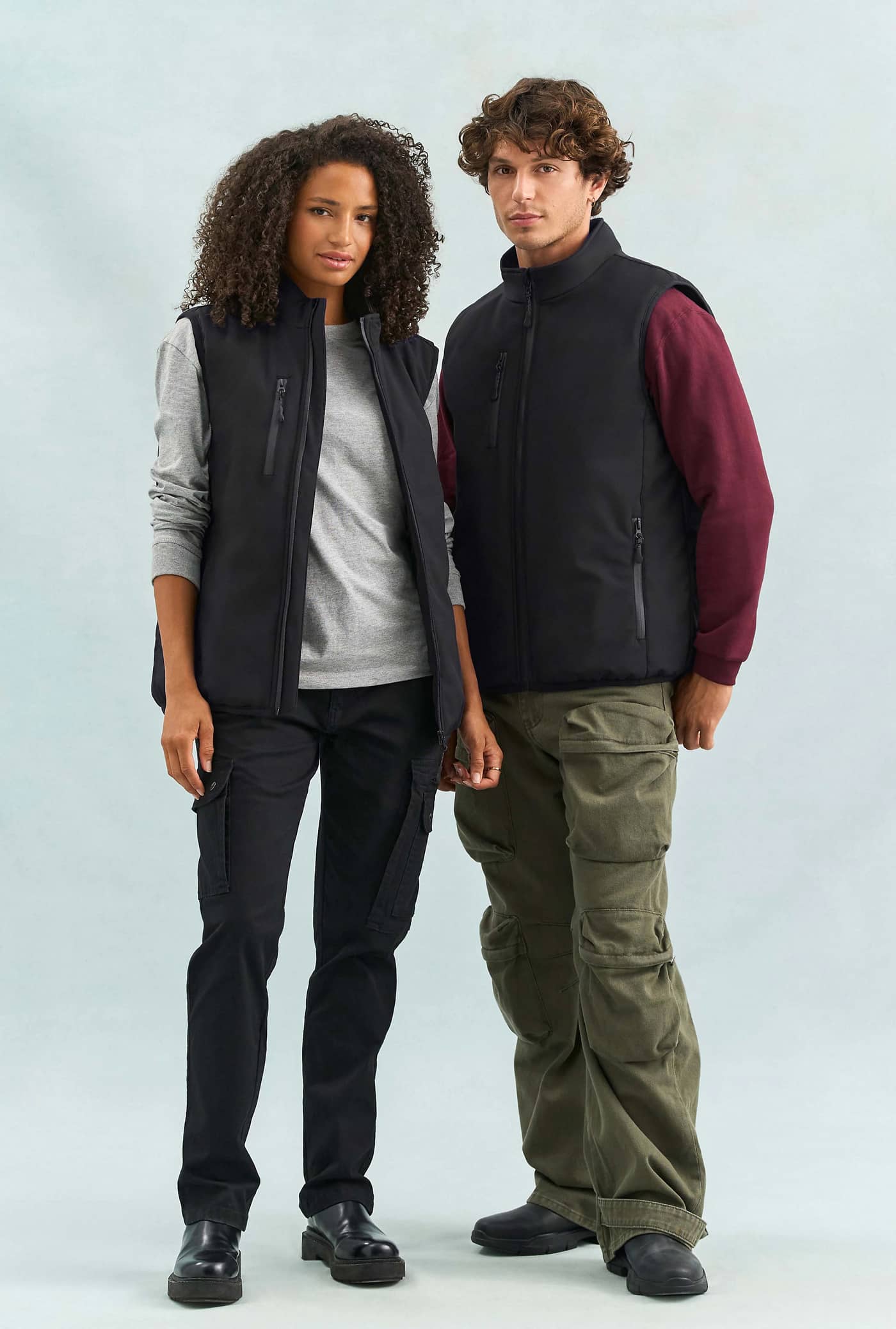Unisex Lined Softshell Bodywarmer Falcon