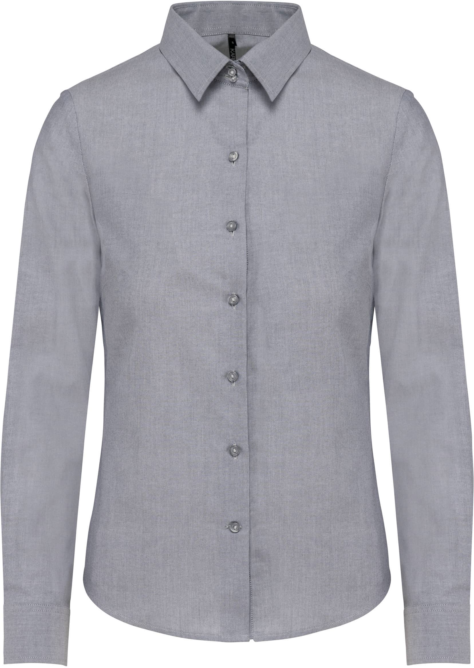 Damen Oxfordbluse Langarm