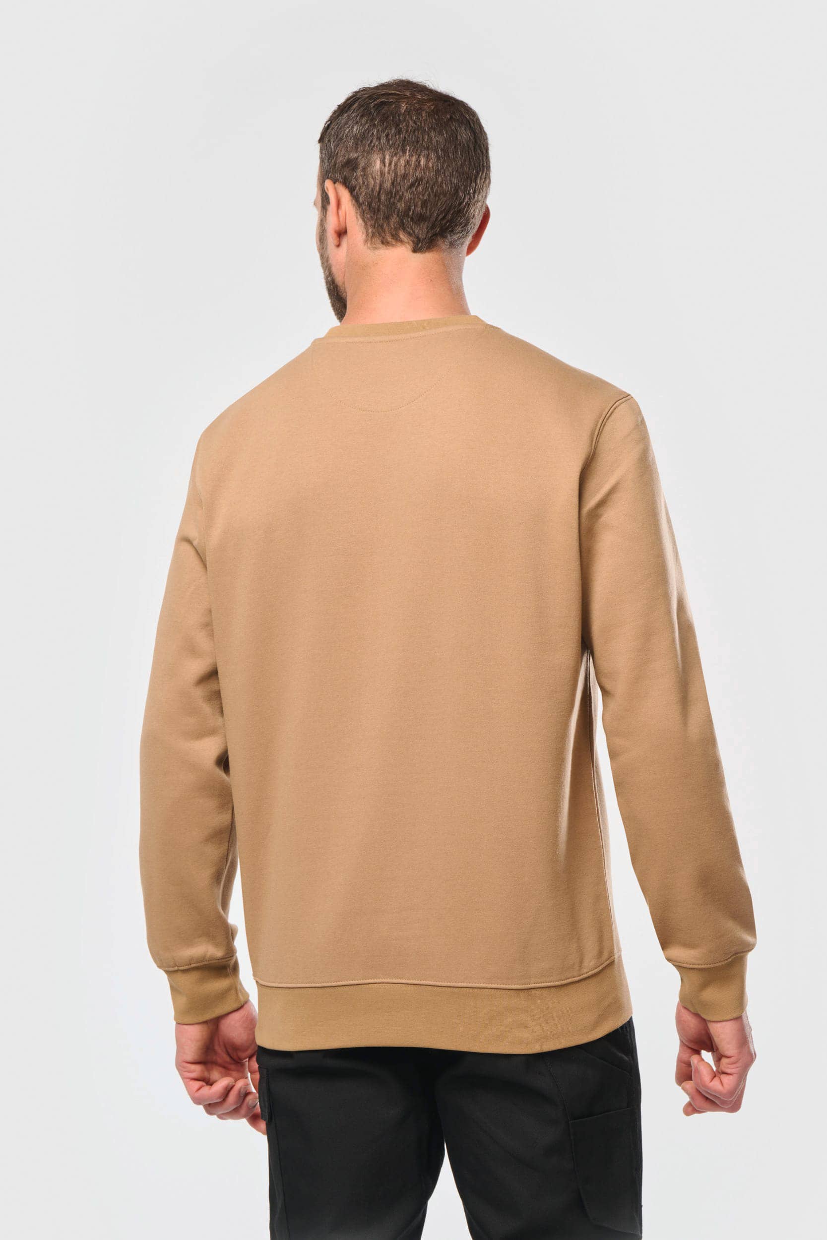 Day To Day Unisex-Sweatshirt mit kontrastfarbener Zip-Tasche