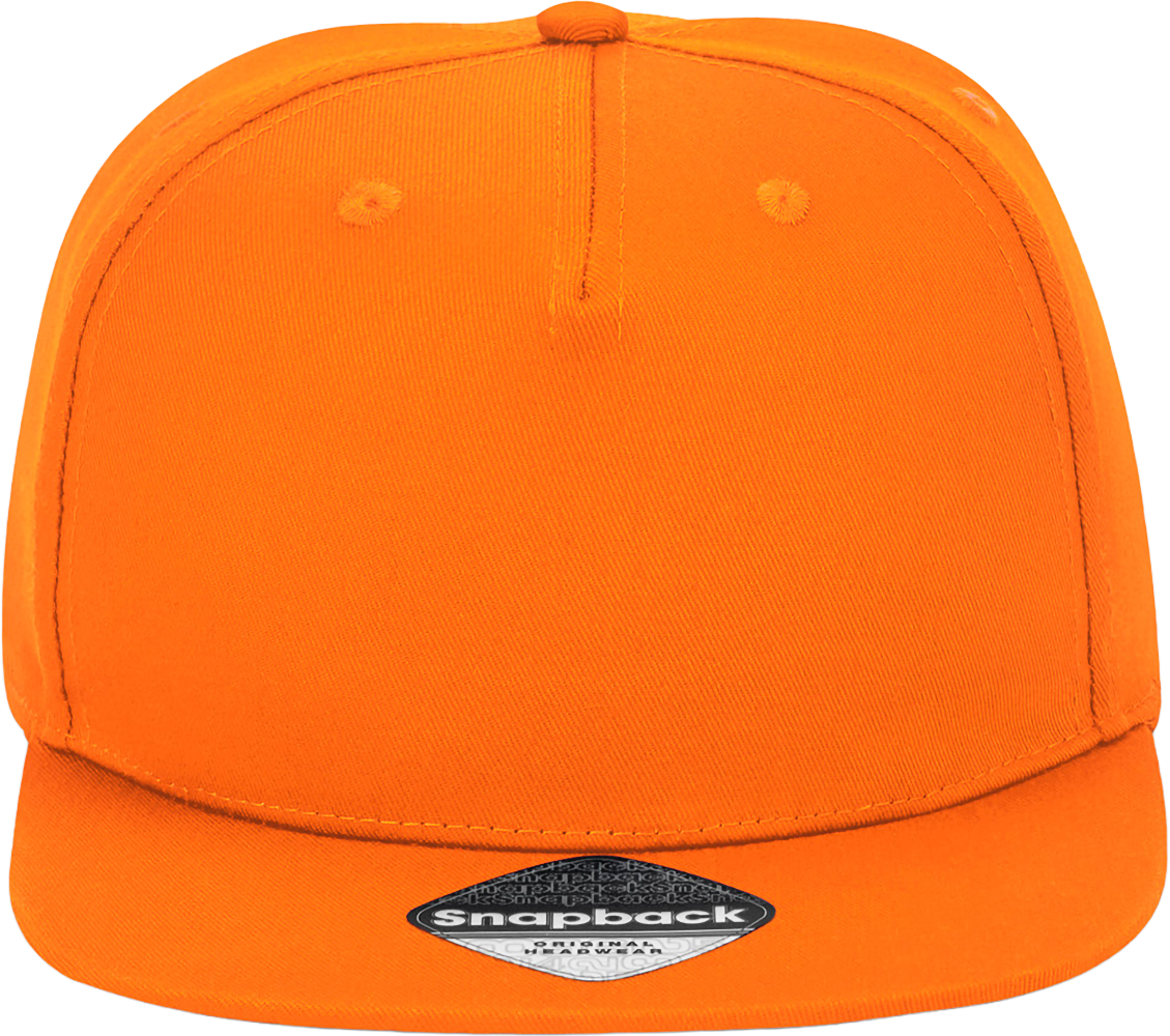 5 Panel Snapback Rapper Cap
