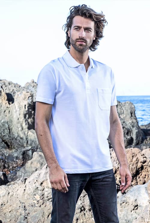 Men´s Heavy Polo Pocket