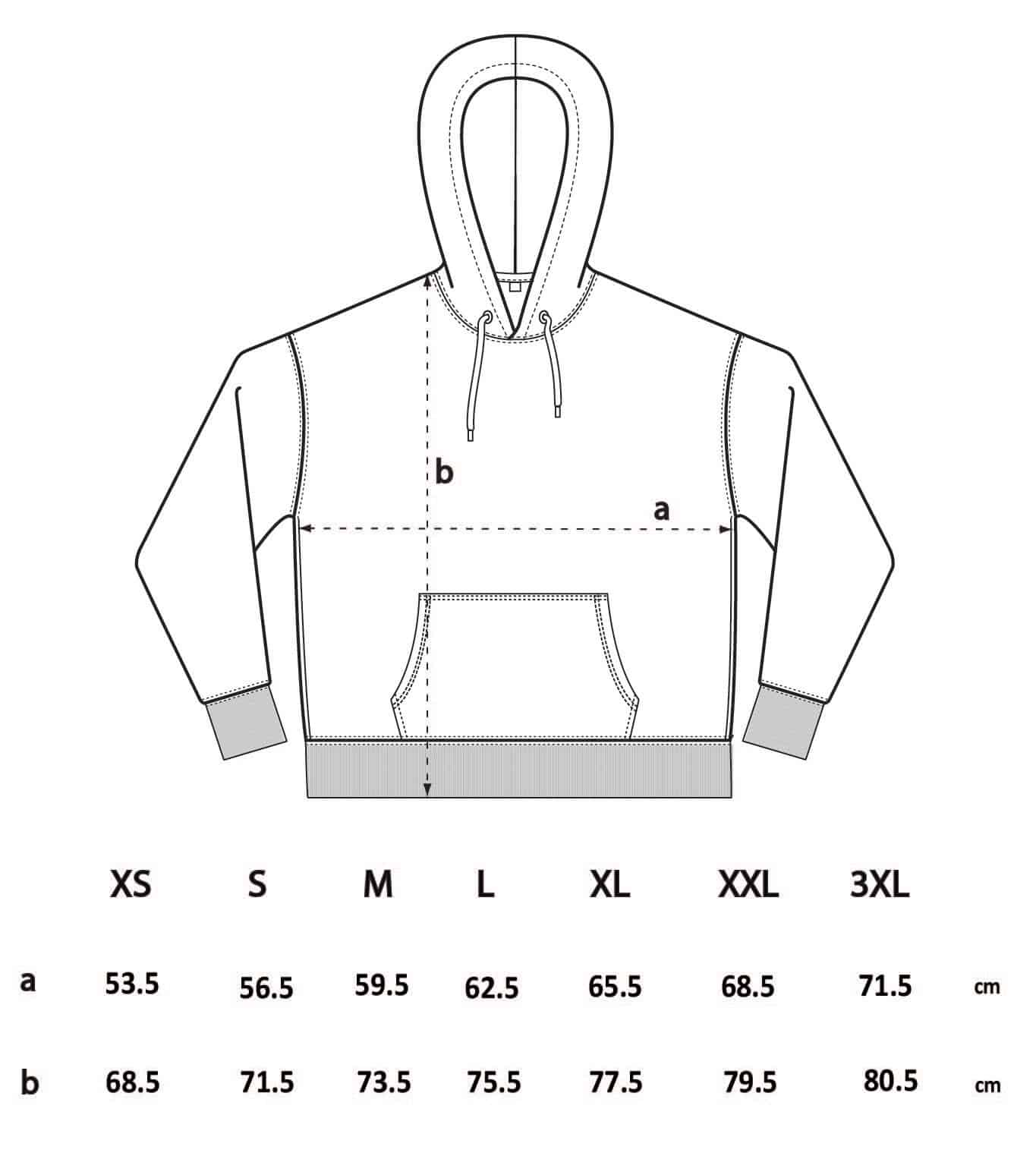 Unisex Extra Heavy Oversized Hood