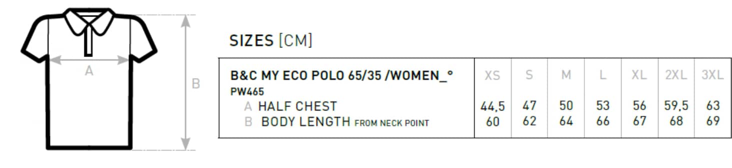 My Eco Polo 65/35 Women_°