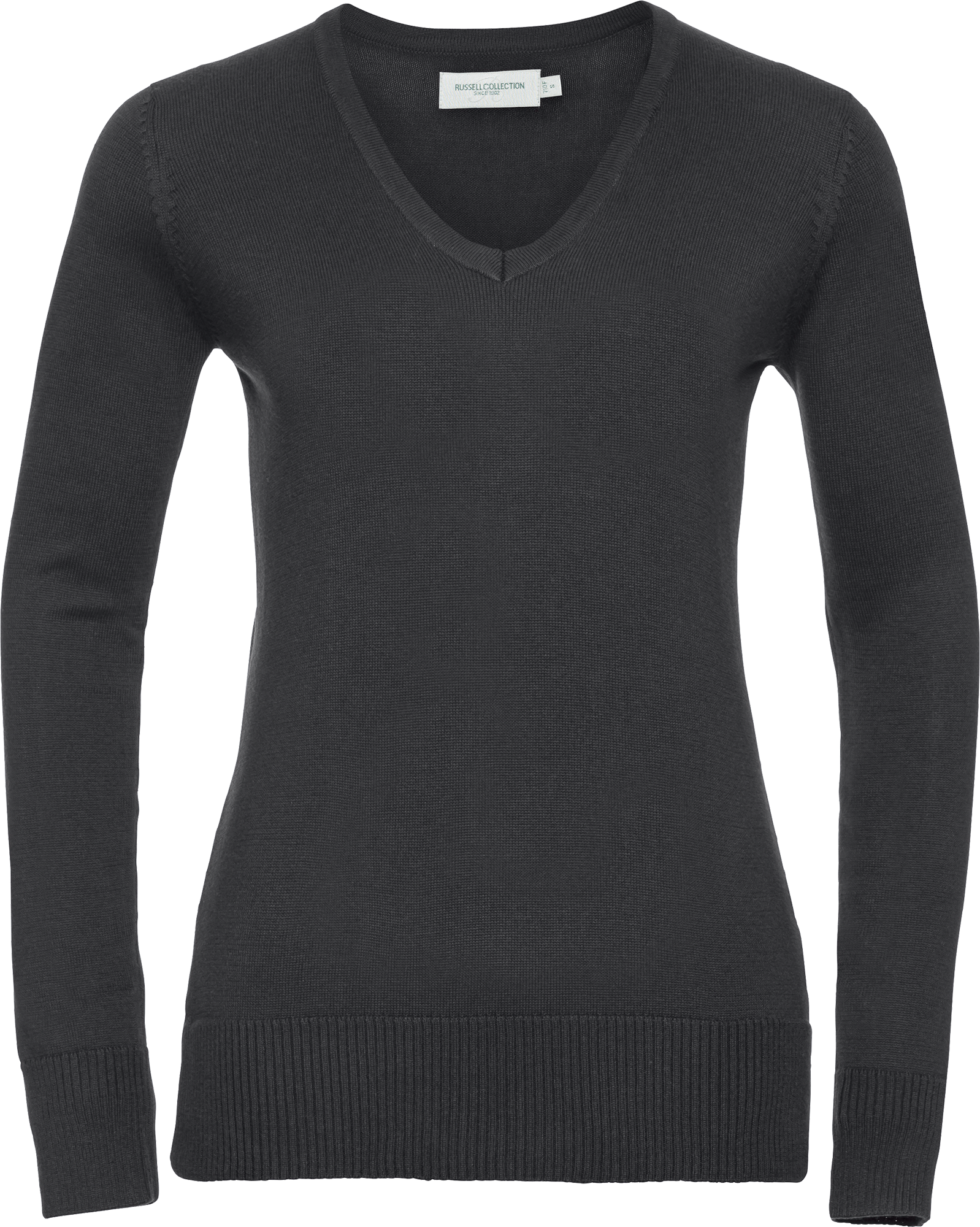 Ladies´ V-Neck Knitted Pullover