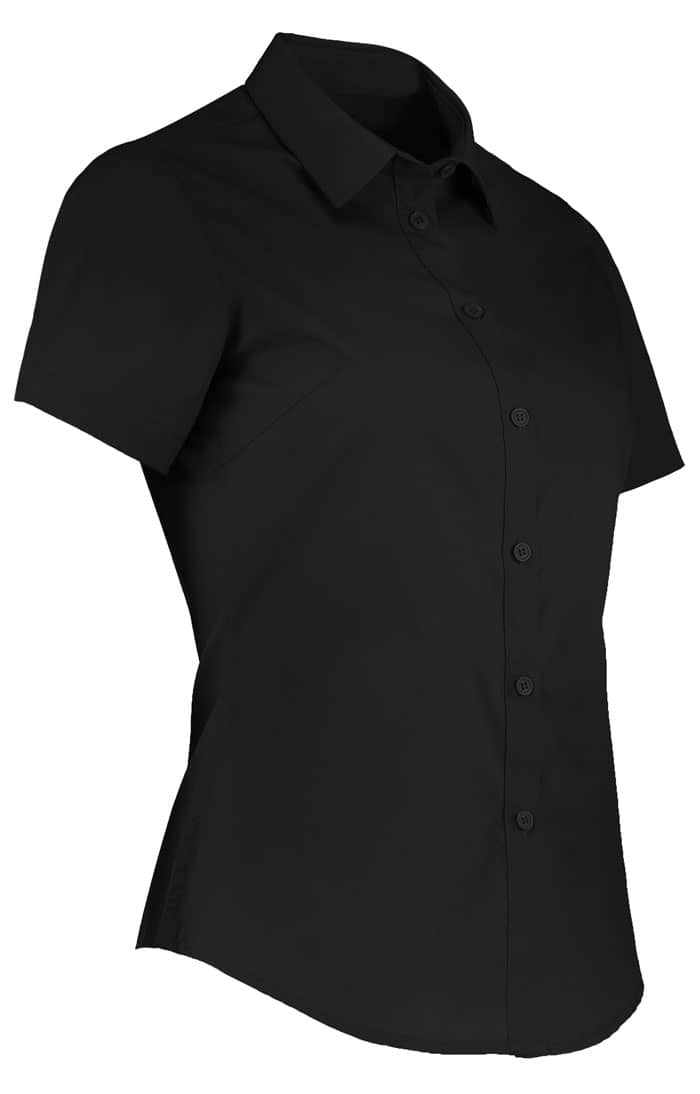 Women´s Tailored Fit Poplin Shirt Short Sleeve
