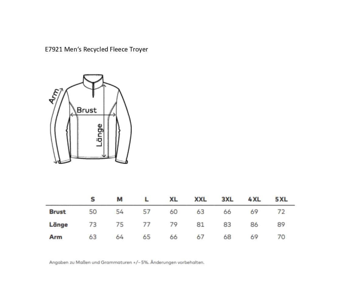 Men´s Recycled Fleece Troyer
