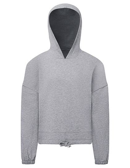Kids Recycled Cropped Oversize Hoodie