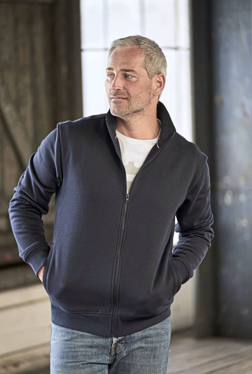 Full Zip Sweat Cardigan