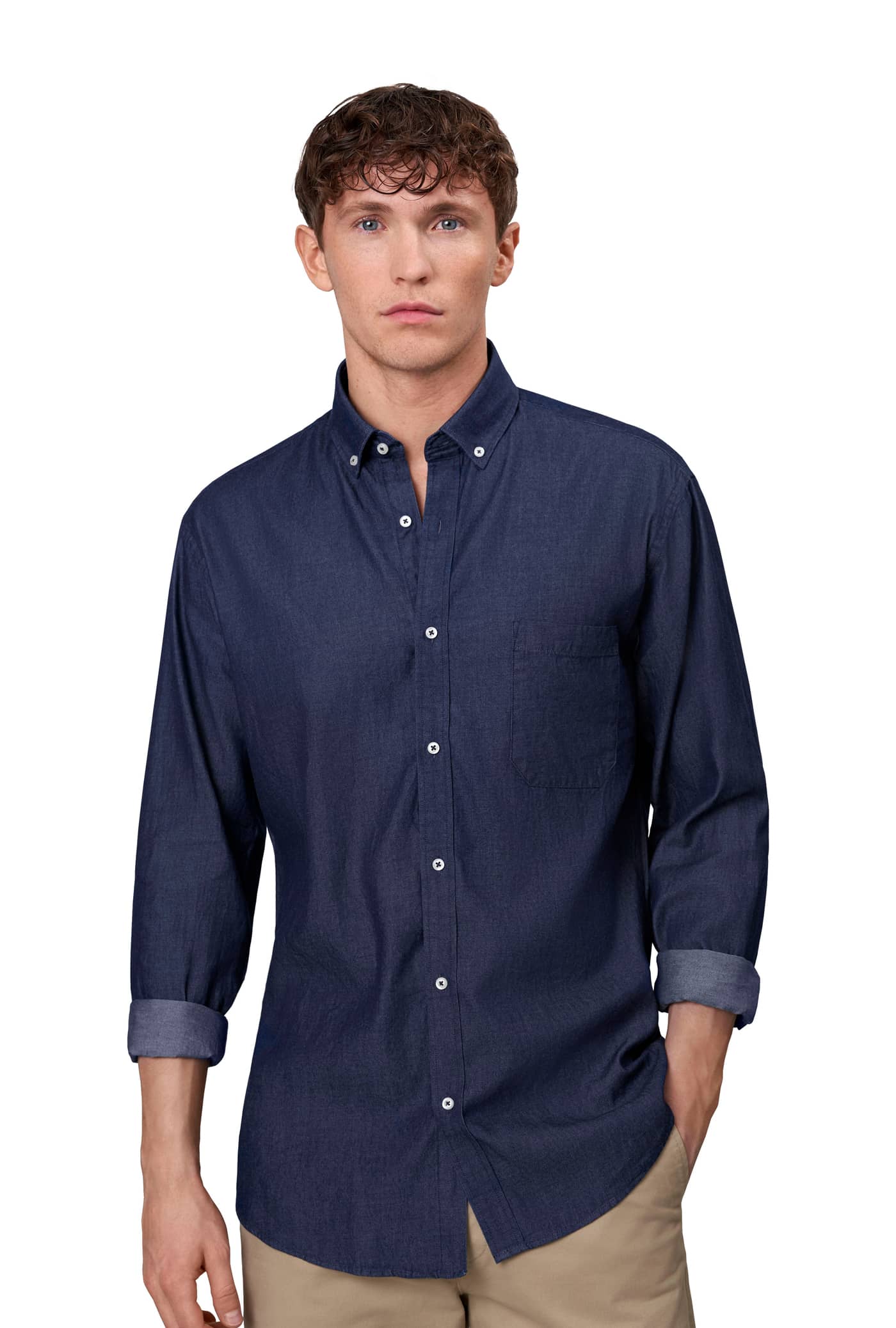 Modernes weiches SEVEN SEAS Denimhemd