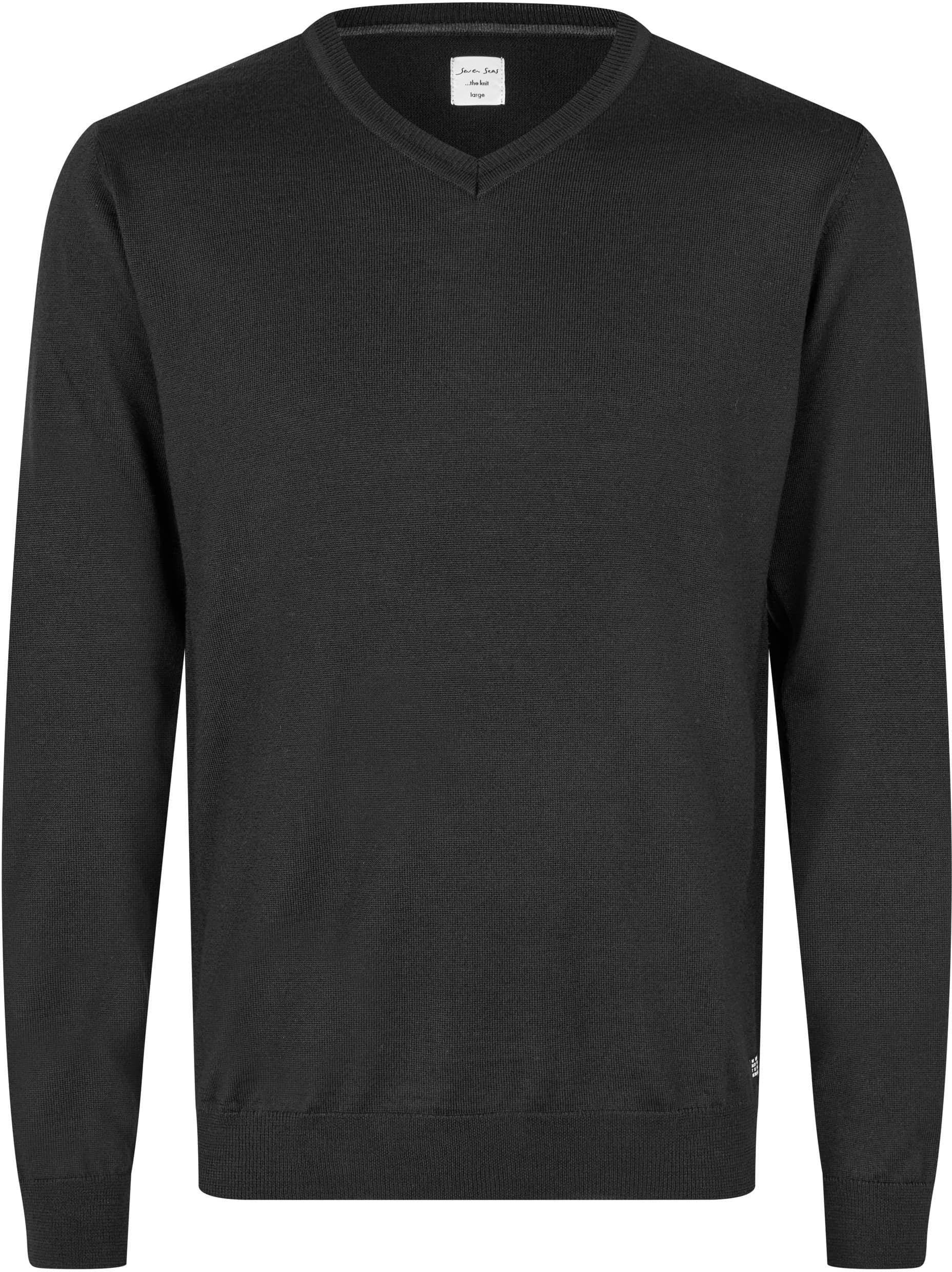 Seven Seas V-Neck Herren Pullover The knit