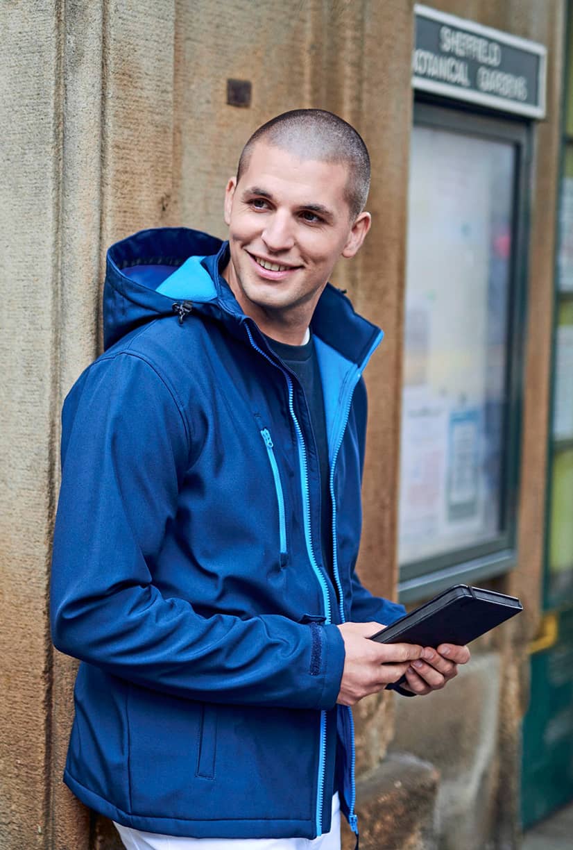 Venturer 3-Layer Printable Hooded Softshell Jacket