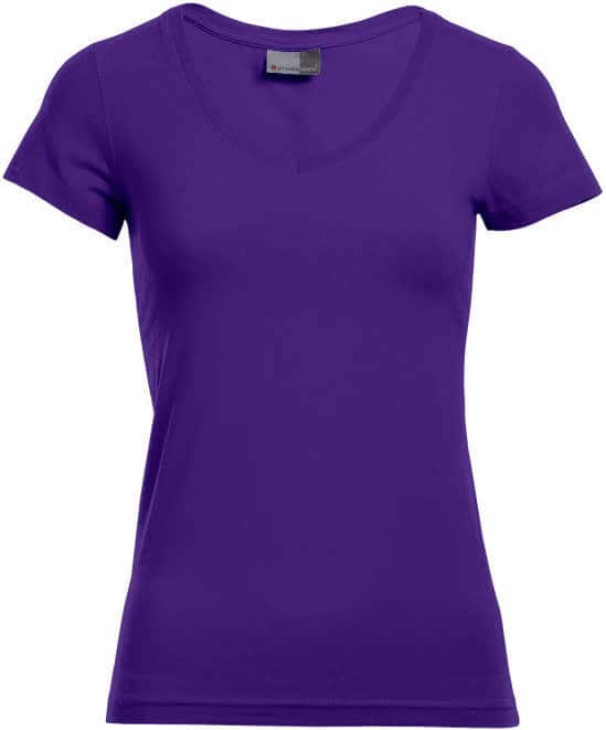 Women´s Slim Fit V-Neck-T
