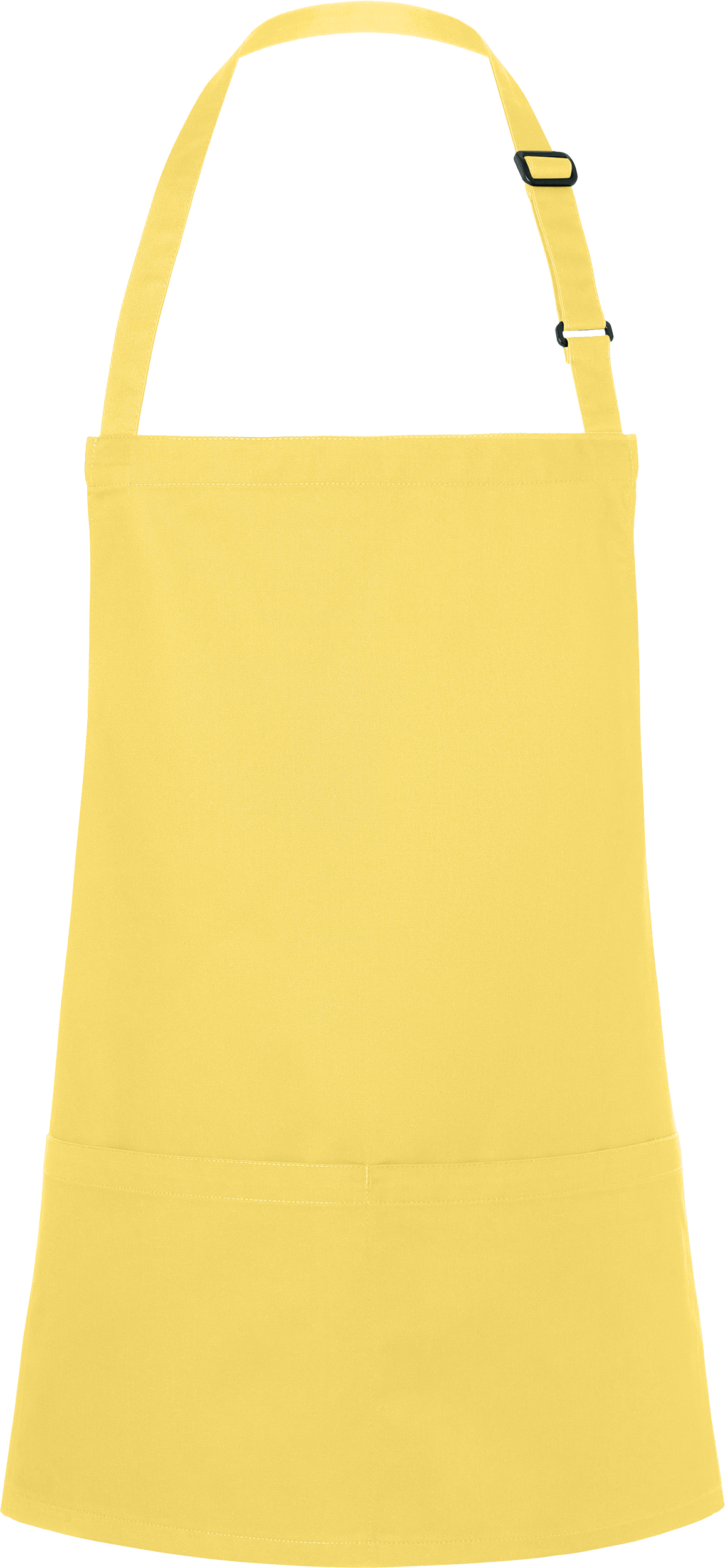Kurze Latzschürze Basic mit Schnalle und Tasche