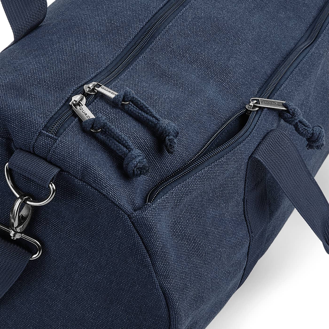 Vintage Canvas Barrel Bag