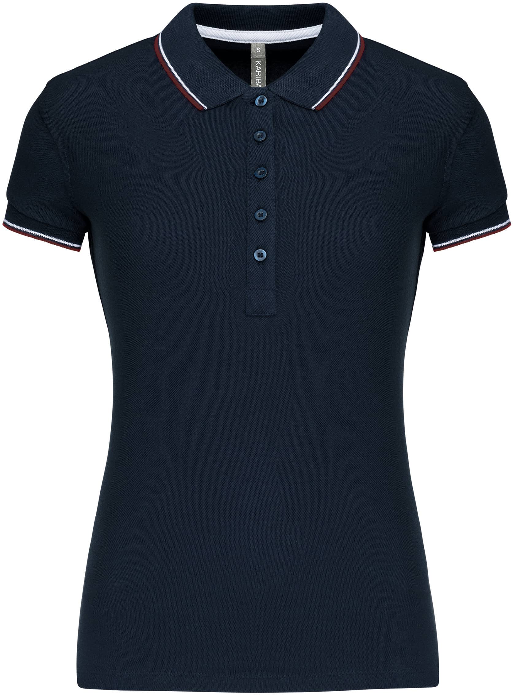 Damen Piqué Poloshirt Kurzarm