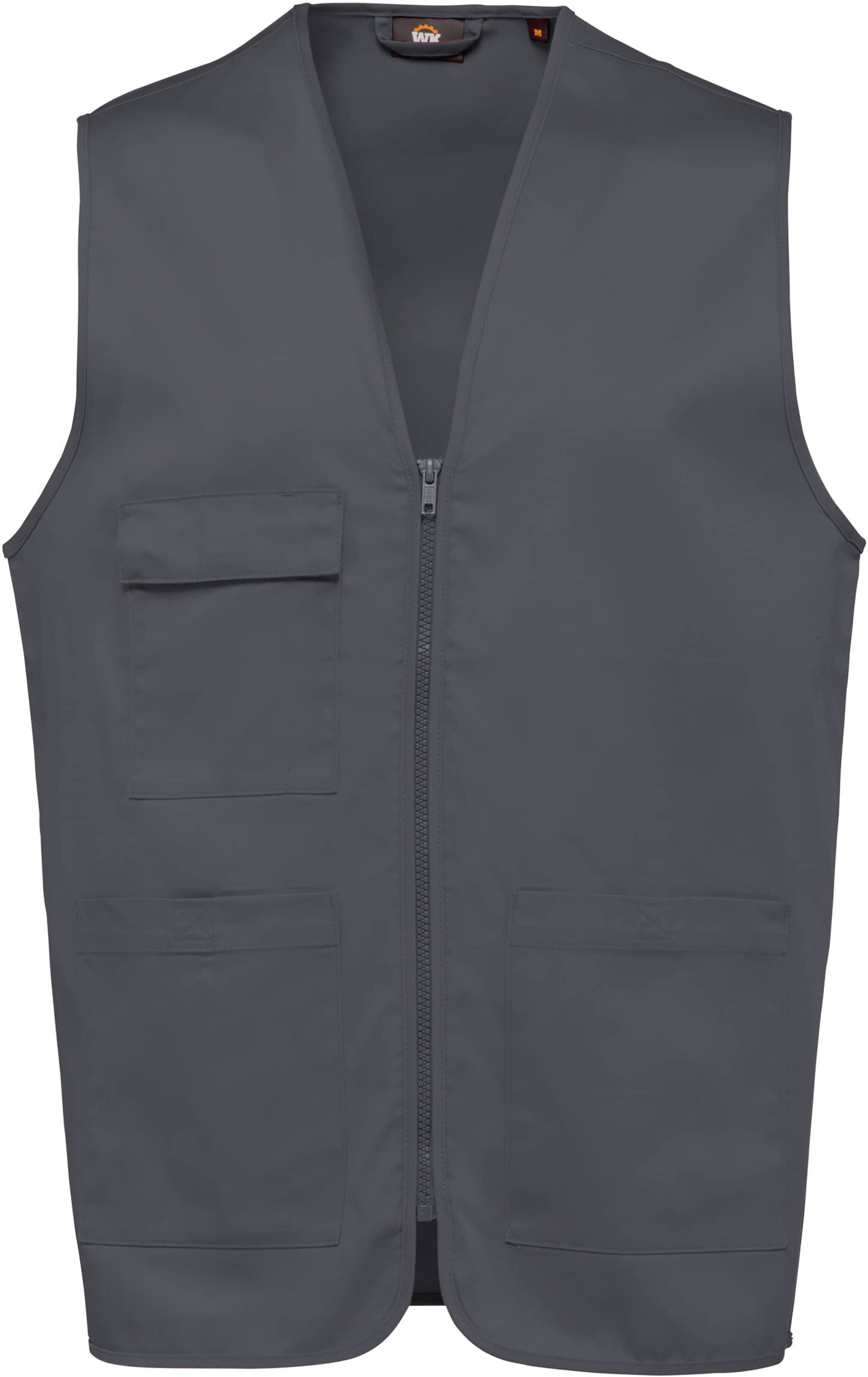 Unisex-Weste aus  Baumwollpolyester mit mehreren Taschen