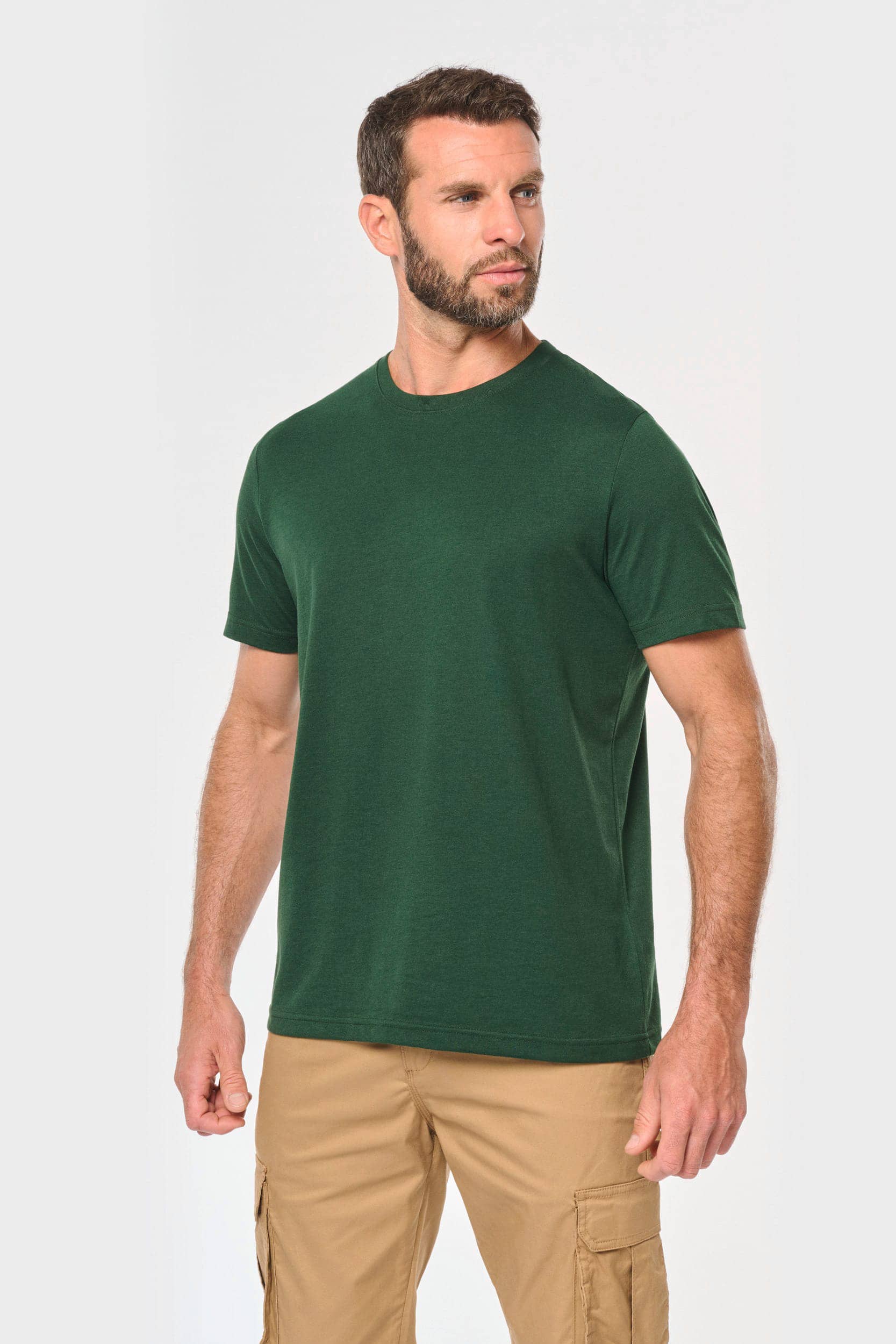 Umweltfreundliches Herren-T-Shirt mit Rundhalsausschnitt