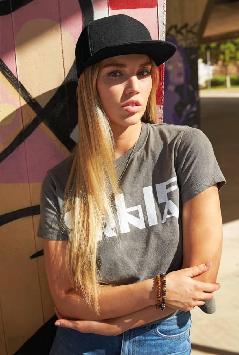 Original Flat Peak 6 Panel Snapback Cap
