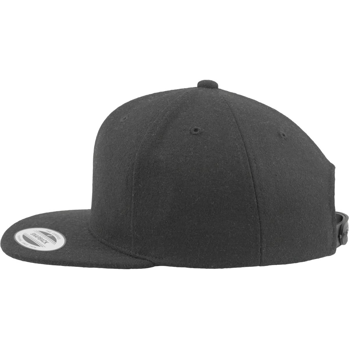 Melton Wool Snapback Cap
