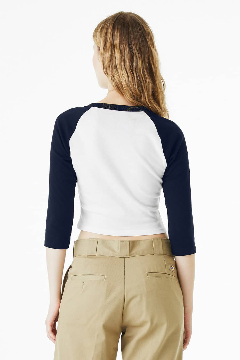 Women´s Micro Rib 3/4 Raglan Baby Tee