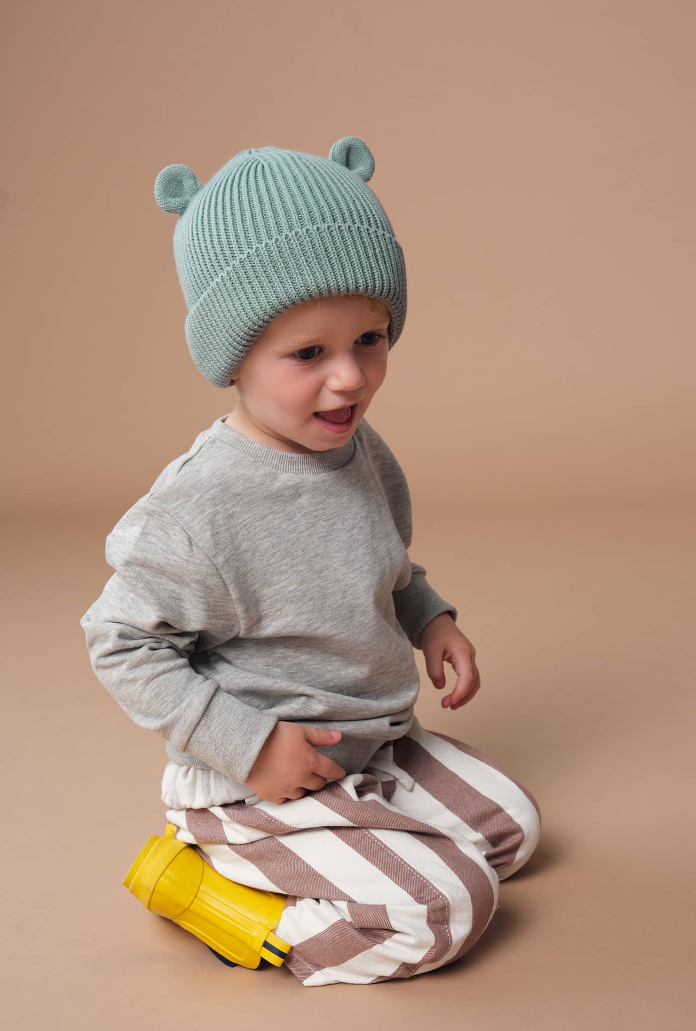 Organic Baby Bear Beanie