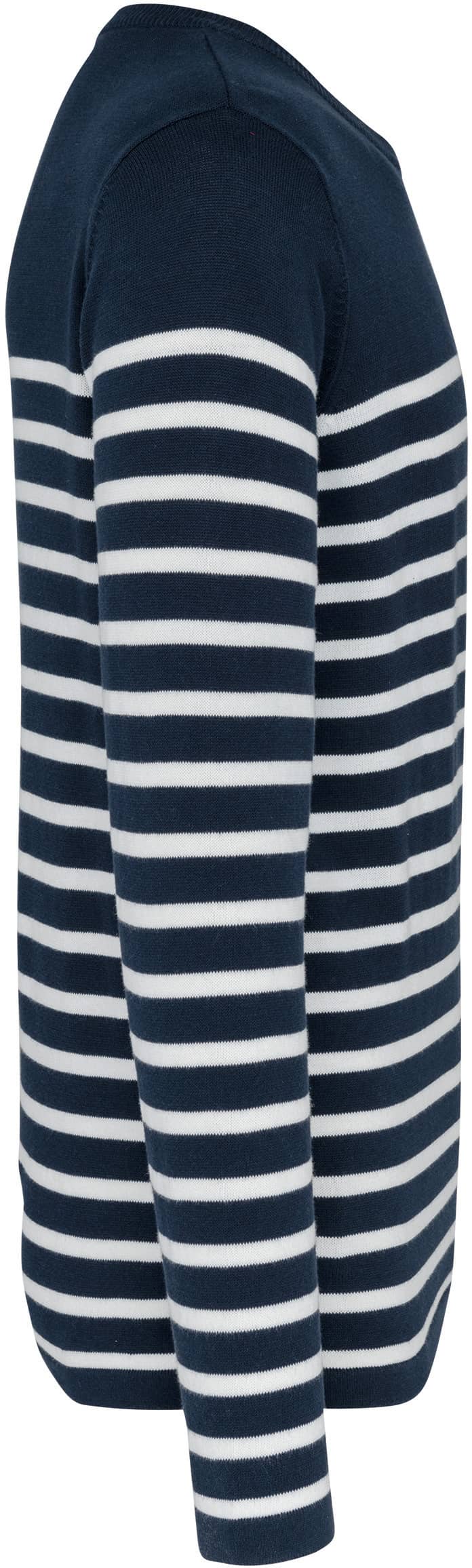 Herrenpullover im Marine-Stil