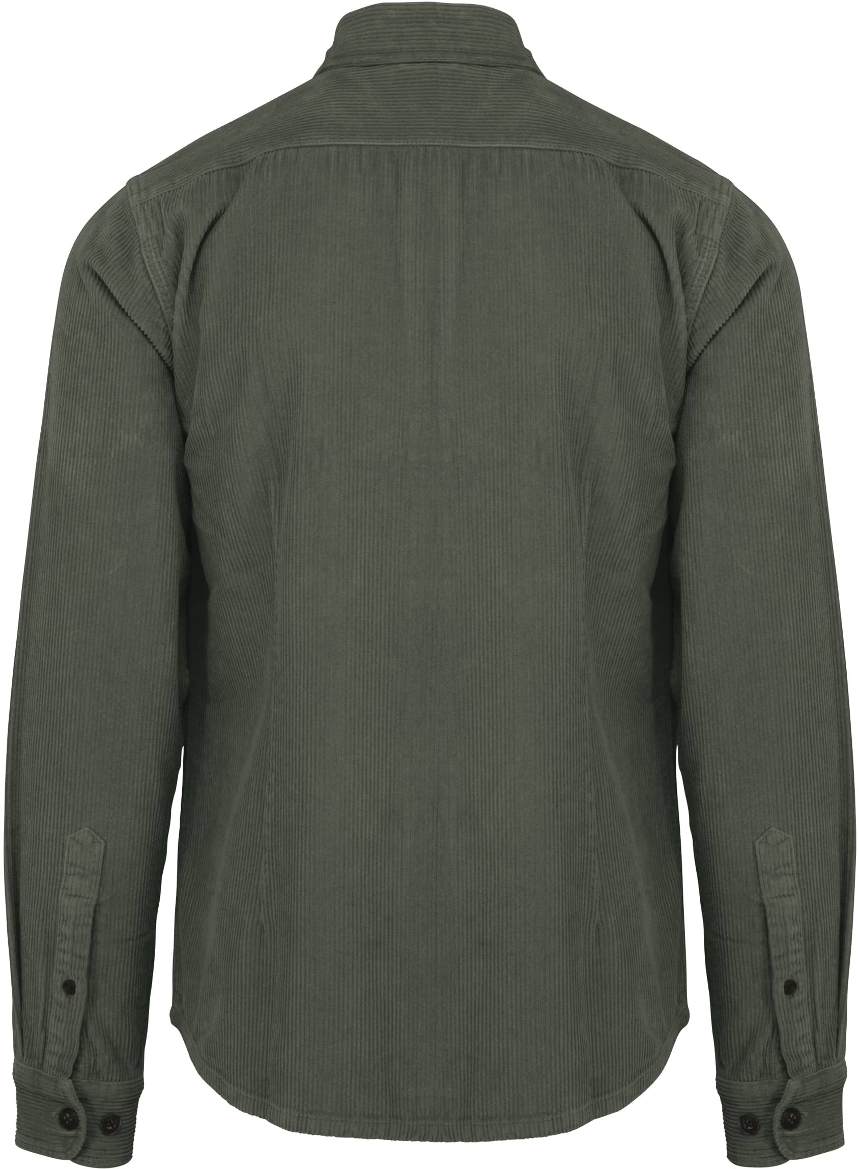 Umweltfreundliche ausgewaschene Herren-Hemdjacke aus Kord