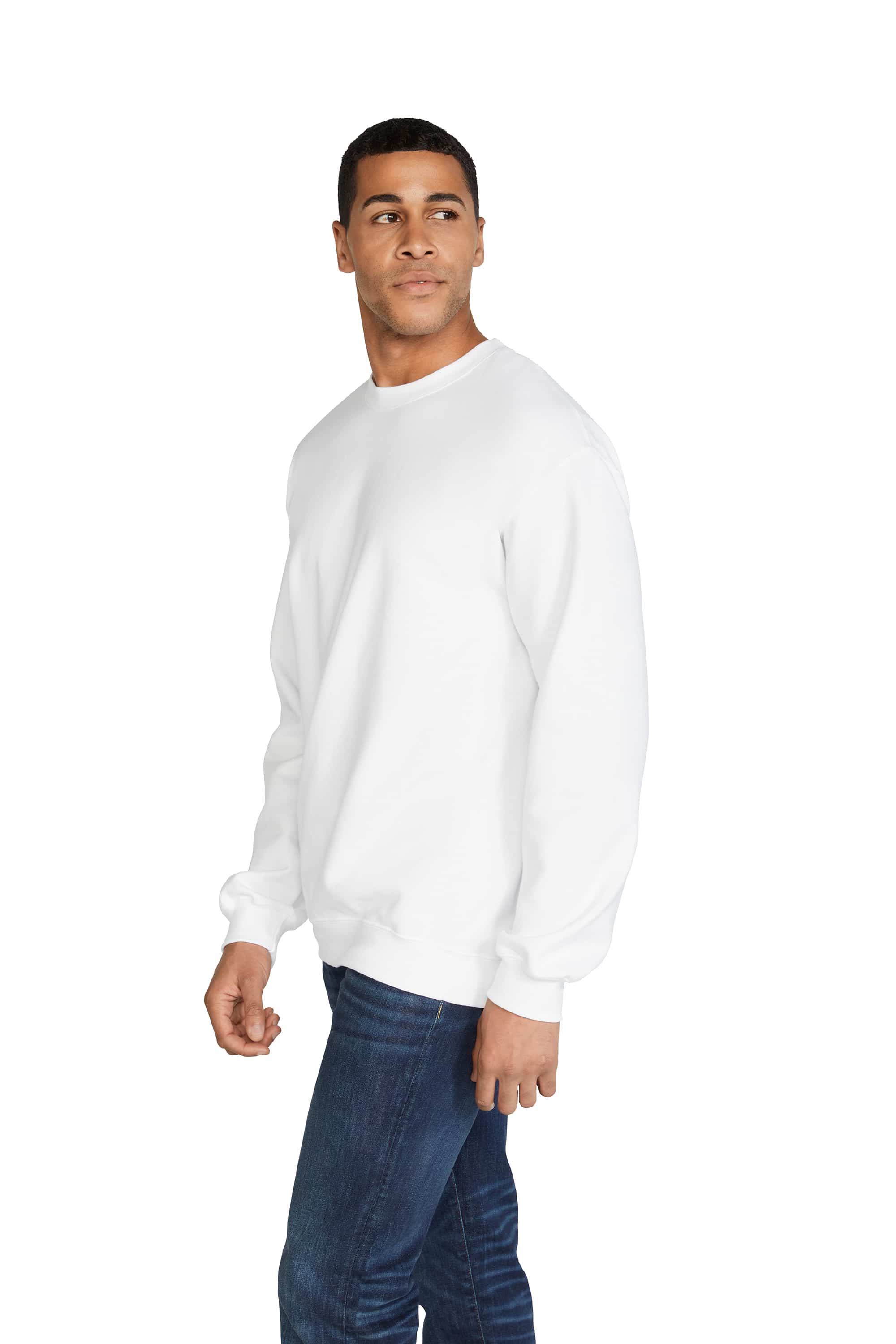 Softstyle® Midweight Fleece Adult Crewneck Sweatshirt