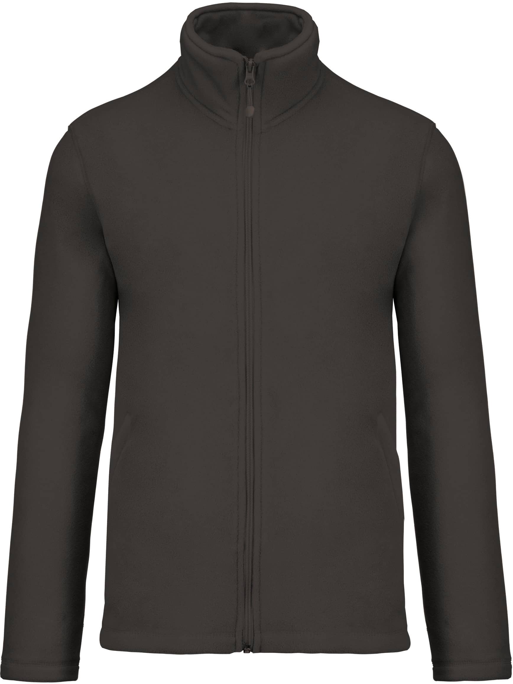 Mikrofleece-Jacke mit Reißverschluss für Herren
