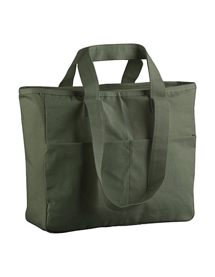 Double Handle Cargo Pocket Bag