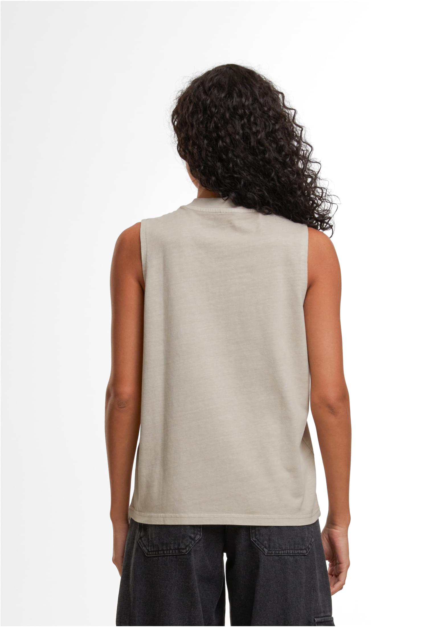 Ladies Vintage Washed Sleeveless Tee