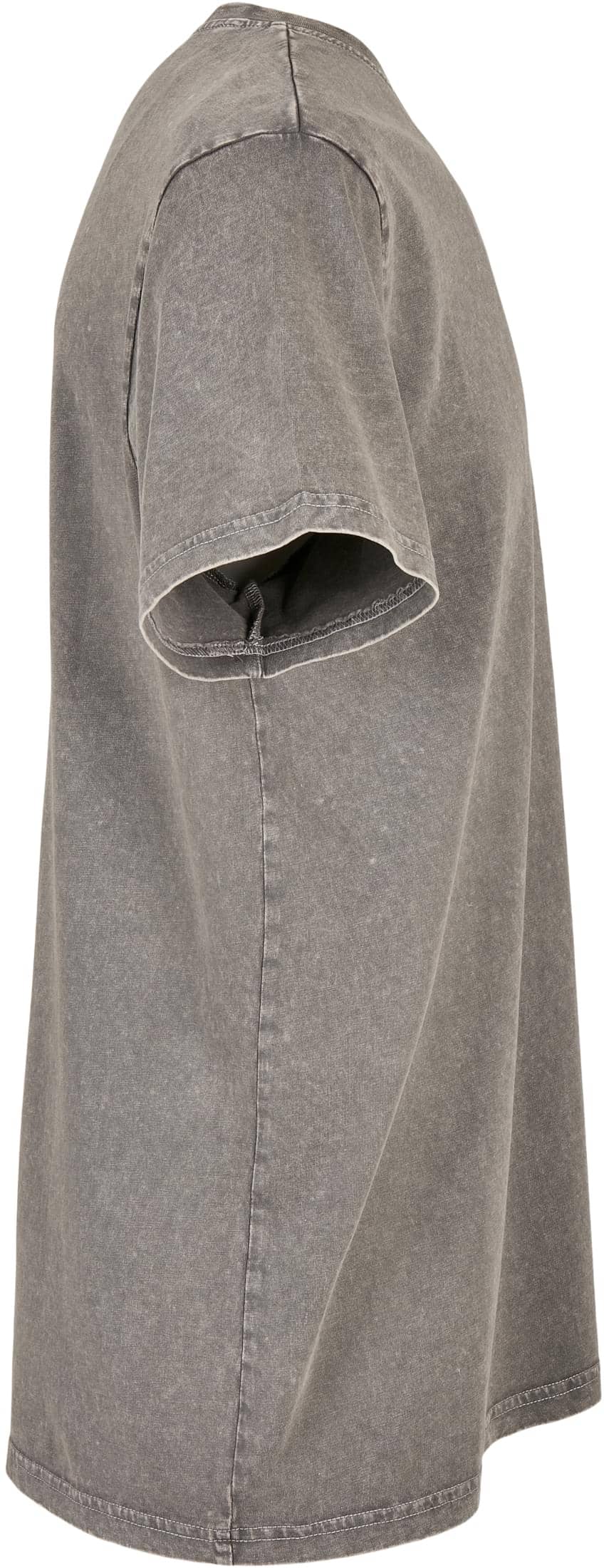 Acid Washed Round Neck Tee