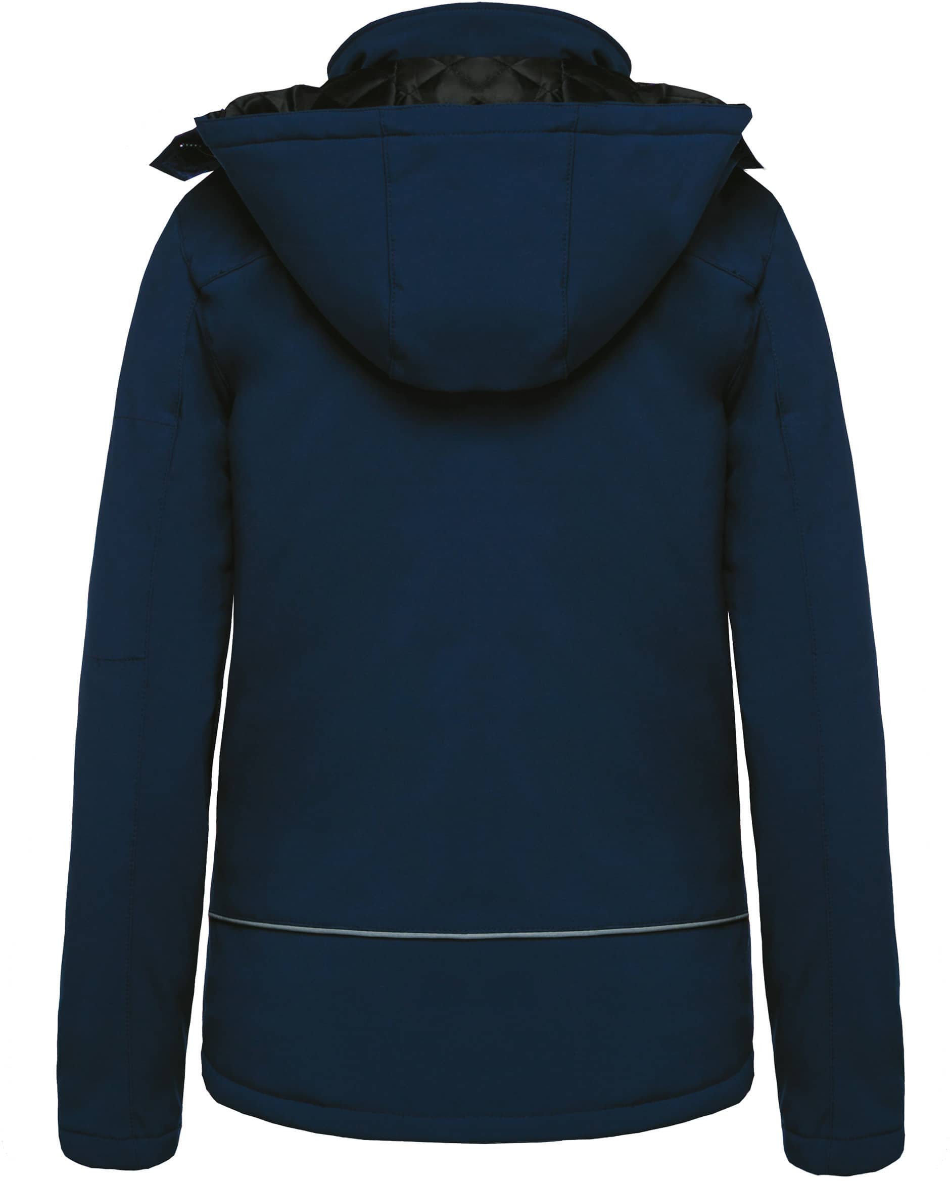 Damenparka Softshell wattiert mit Kapuze