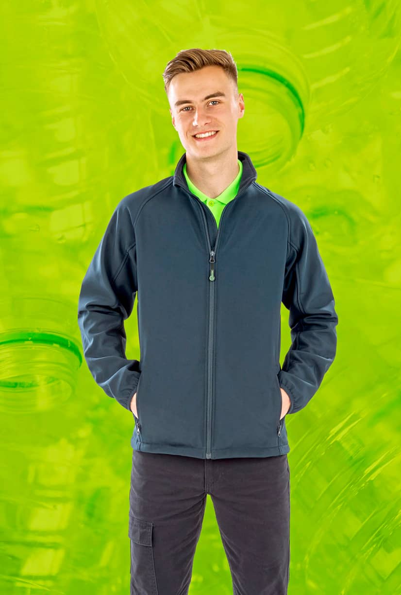 Men´s Recycled 2-Layer Printable Softshell Jacket