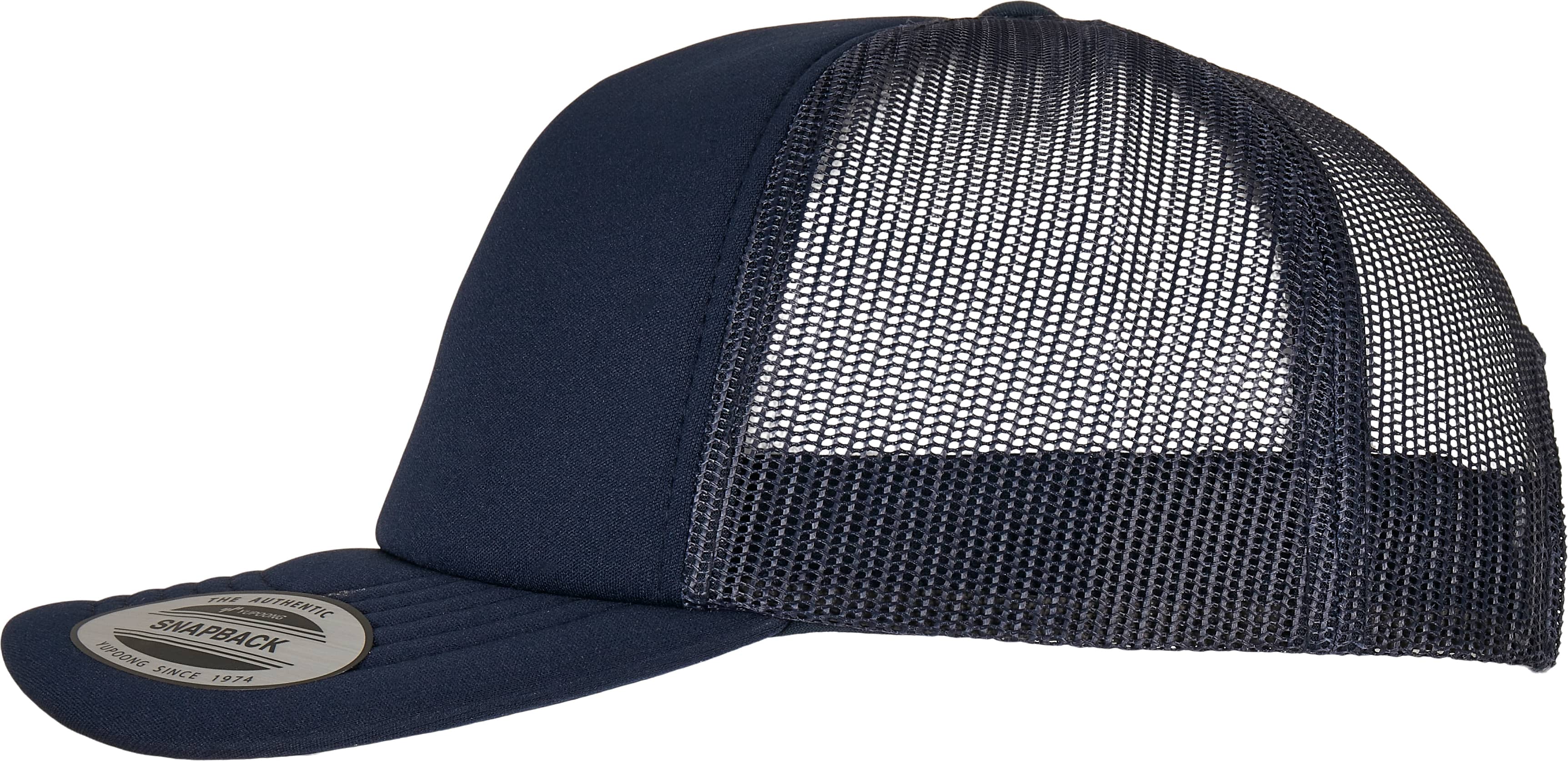 YP Classics® Classic Curved Visor Foam Trucker Cap