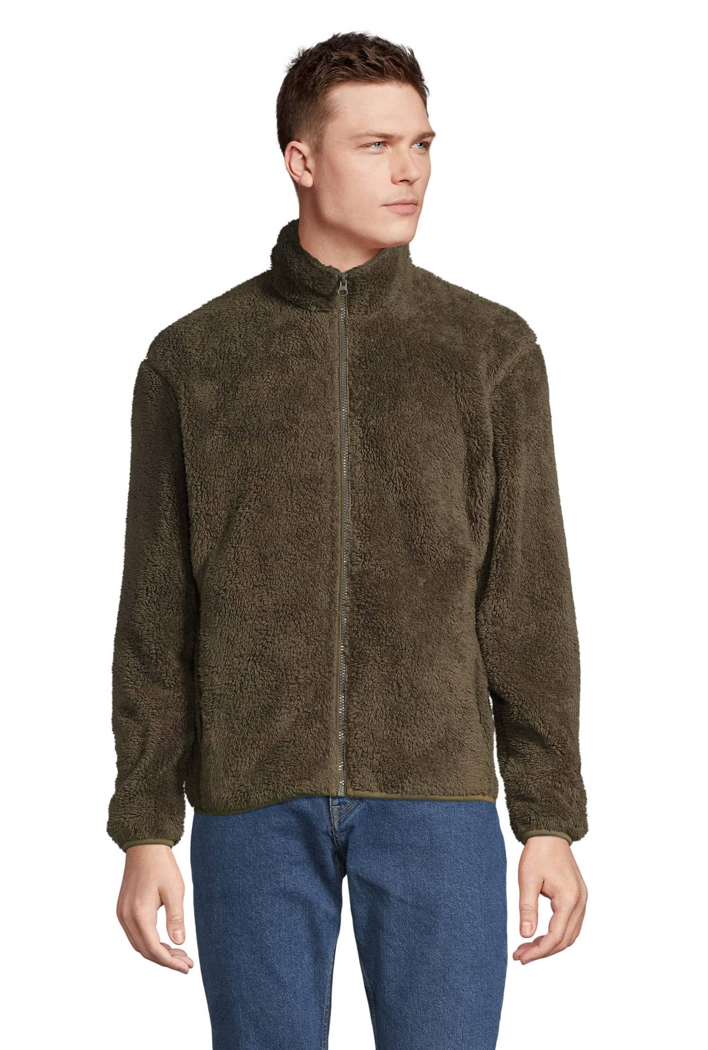 Unisex Fleece Zip Jacket Finch