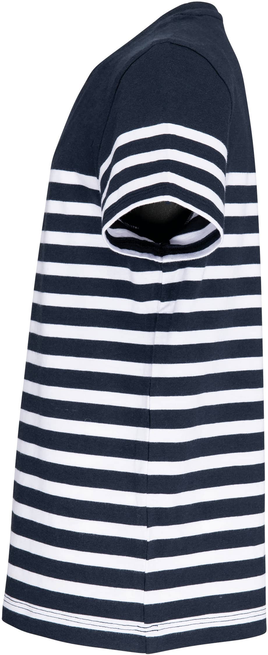 T-Shirt im Marine-Stil mit Rundhalsausschnitt Bio Kinder
