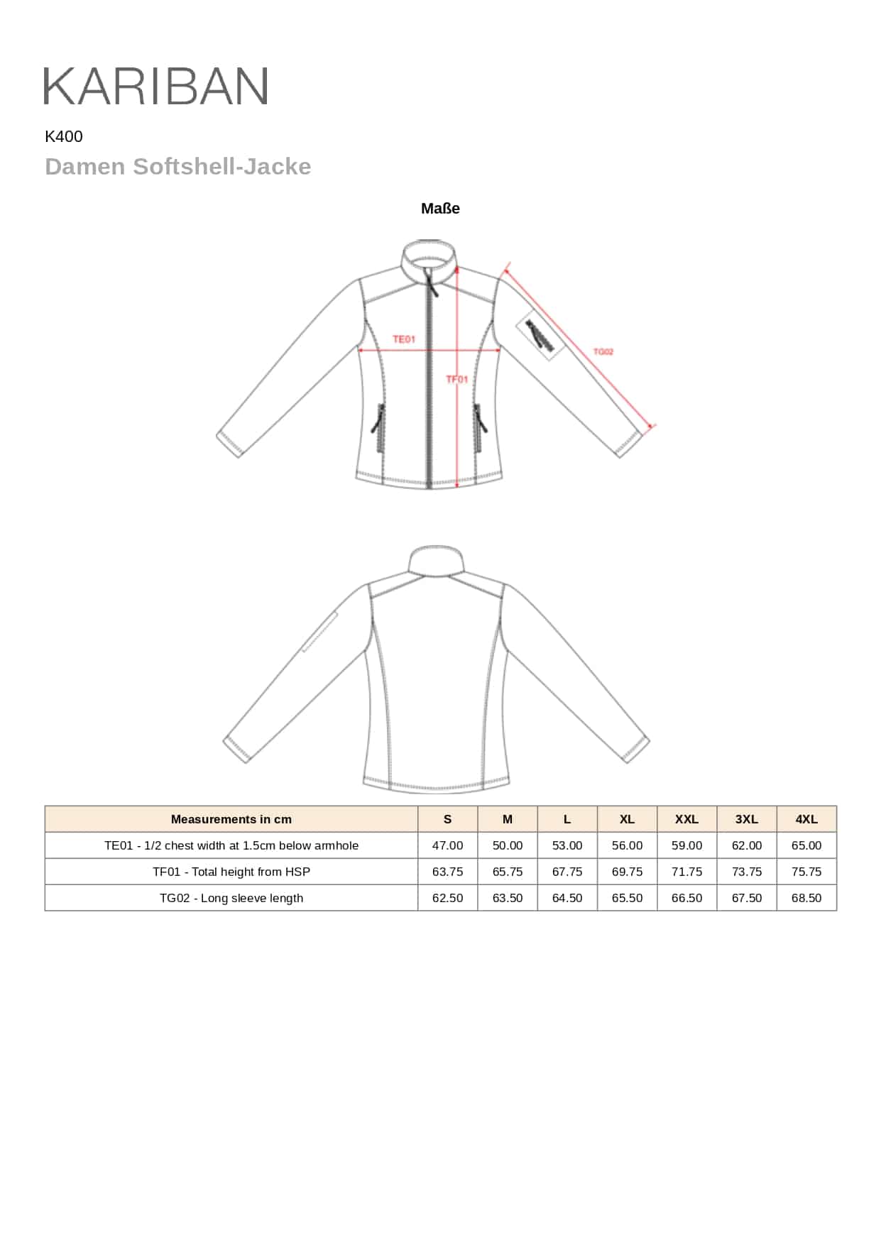 Damen Softshell-Jacke