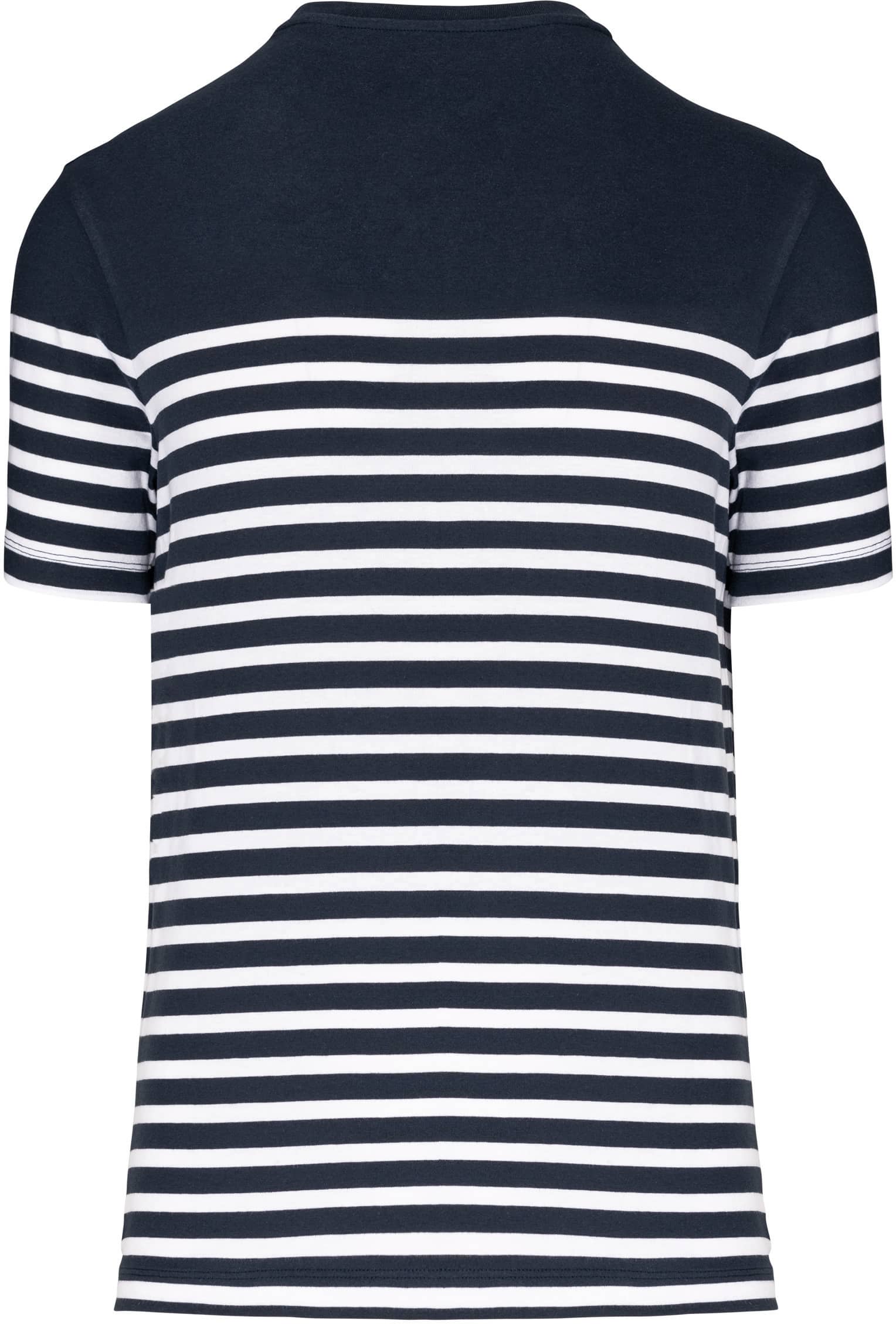 T-Shirt im Marine-Stil mit Rundhalsausschnitt Bio Herren