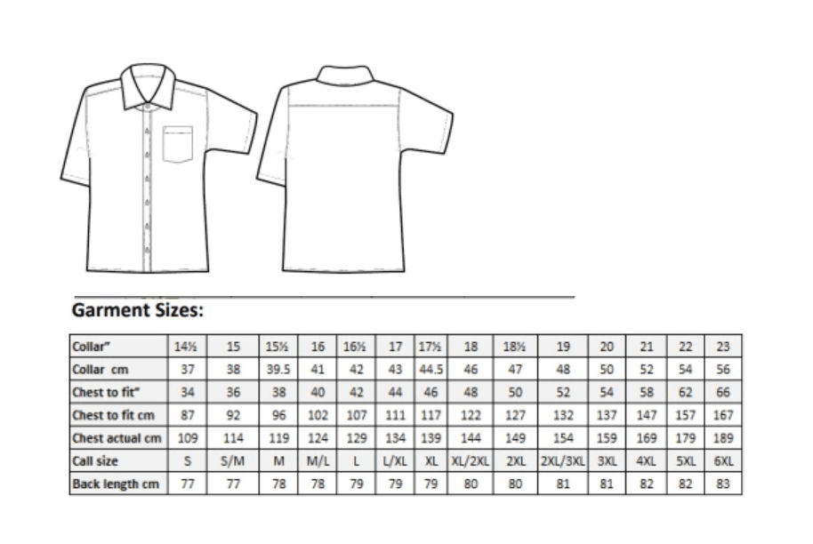 Men´s Poplin Short Sleeve Shirt