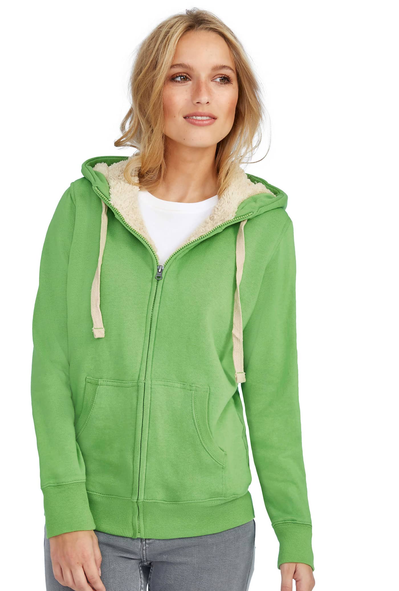Unisex Zipped Jacket Sherpa